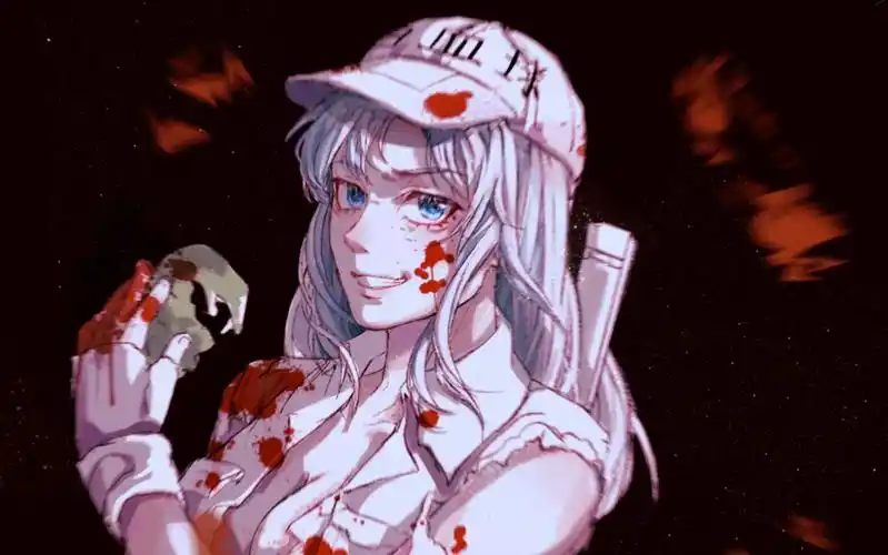 【procreate】工作细胞black—白血球