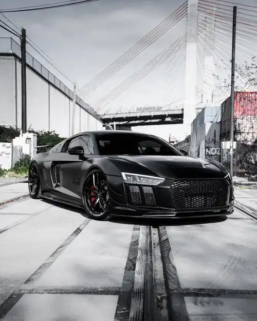 这辆改装的奥迪r8可是近期"网红车",出镜率非常高.