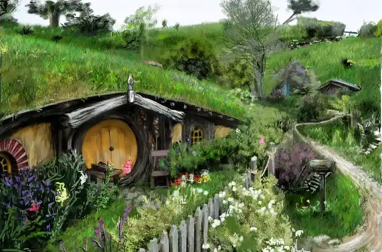 电影场景手绘练习.