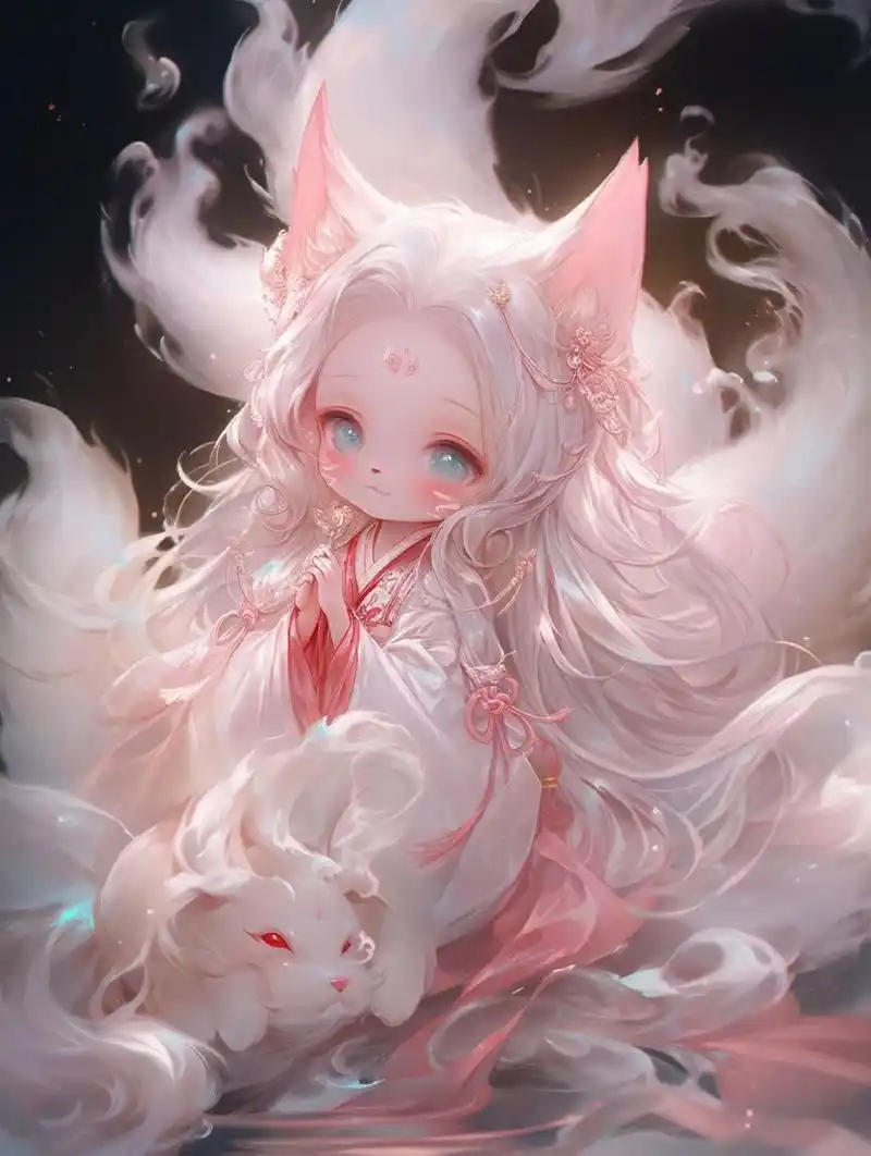 可可爱爱没有脑袋|九尾小狐仙7图头像壁纸 九尾狐也可以可可爱爱的