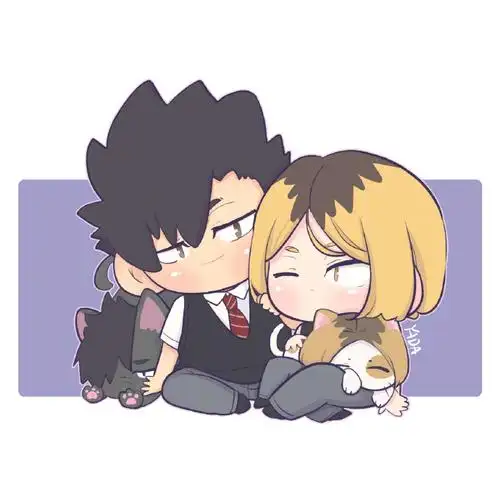 可可爱爱的q版排球少年(*0766`*)#排球少年#artist:yadatwi:yada