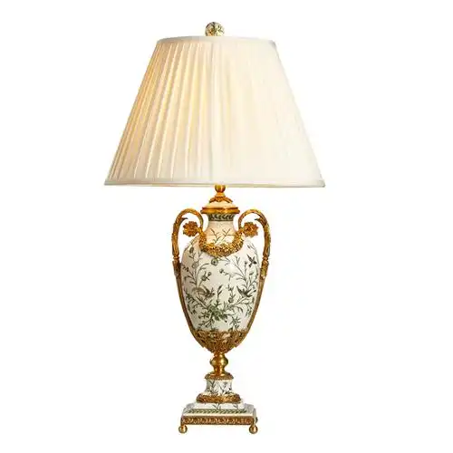 台灯欧式古典奢华家居摆件饰品客厅卧室书房装饰台灯