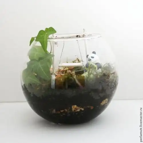 用不着的废鱼缸还可以做成微景观