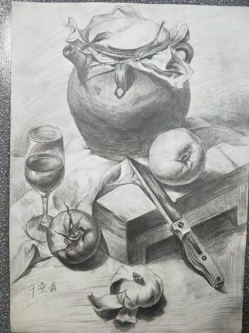 实力美术工作室2020美术成绩,初三参加美术考试的学生全部通过,部分