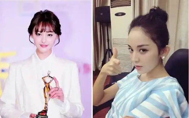 同是90后的古力娜扎和郑爽谁漂亮?默默等网友表决