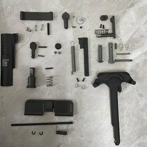 激趣hk416原厂金属尼龙配件软弹枪拉机柄抛壳窗快慢机网撸蛋堂ldt