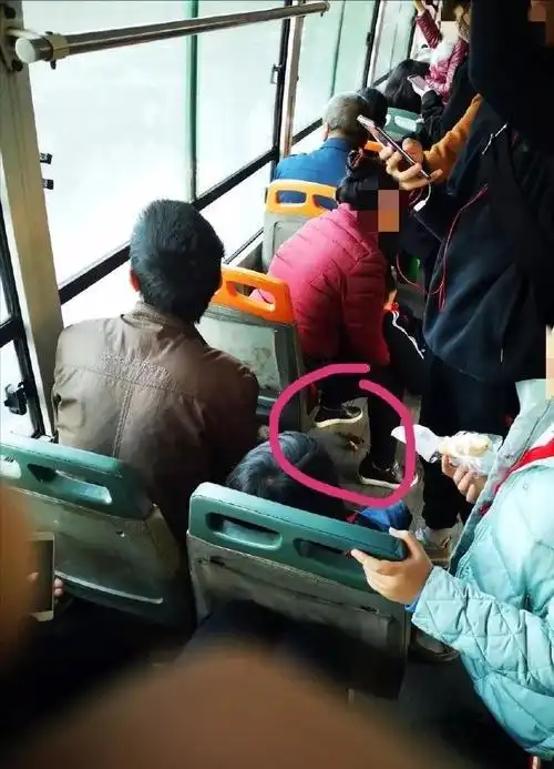 恶心宜宾一女子竟让小孩在公交车上拉屎满车都是屎味