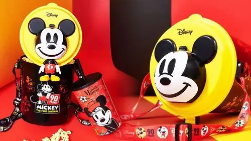 超可爱的「大头米奇爆米花桶」 秀泰影城全台限量7500个