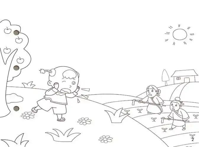 手工绘本图书狼来了家庭3-6岁绘画材料亲子制作绘本