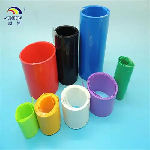 深绿色热收缩pvc热收缩管