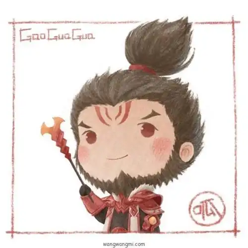 王者荣耀张飞禁血狂兽q版英雄头像王王迷