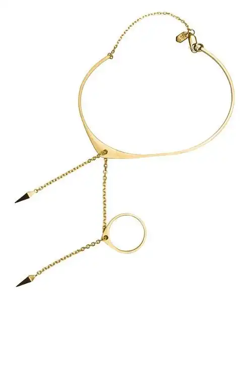 philo pinky finger bracelet - gold