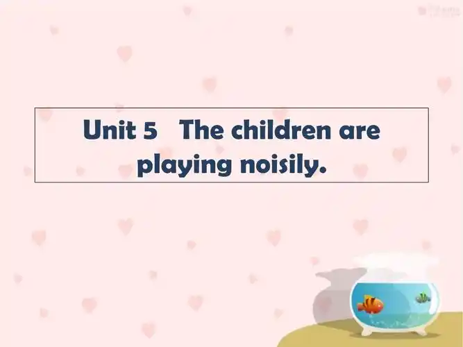 湘少版六上unit 5 the children are playing noisilyppt课件2_第1页