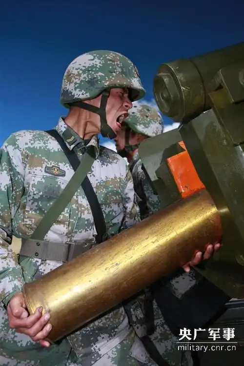解放军炮兵团高原数炮齐发打完仅用15分钟图6