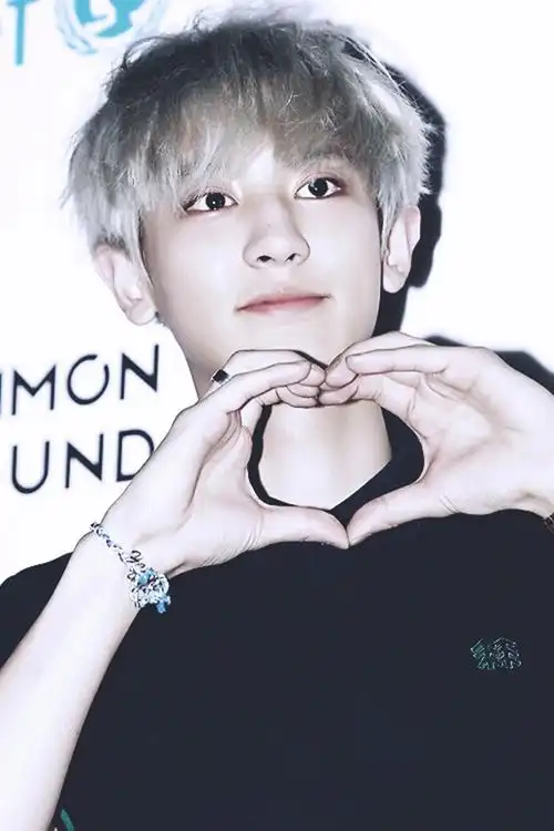 白发灿烈 #朴灿烈 #盛世美颜73 『cr. 朴不颤』 —.