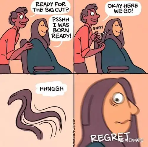 【轻松一下】国外漫画,关于剪发那些纠结的事情?