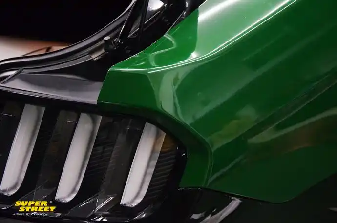 福特野马艾利avery改色贴膜-亮光深绿_太平洋号