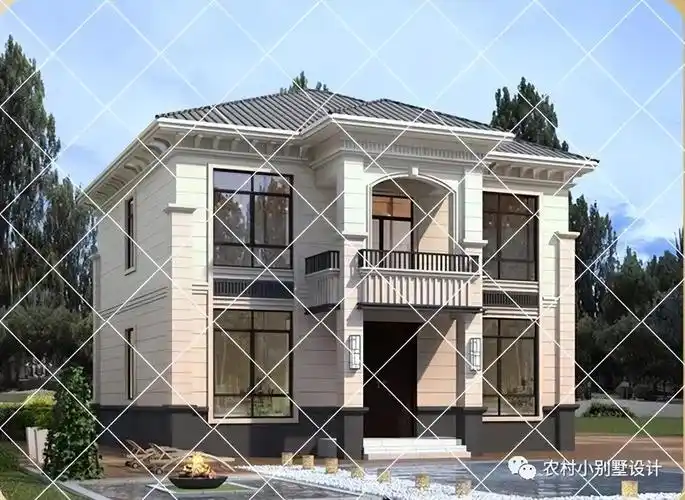 农村二层楼10万,40款造价15万元起建二层农村自建房别墅设计图 - 玉