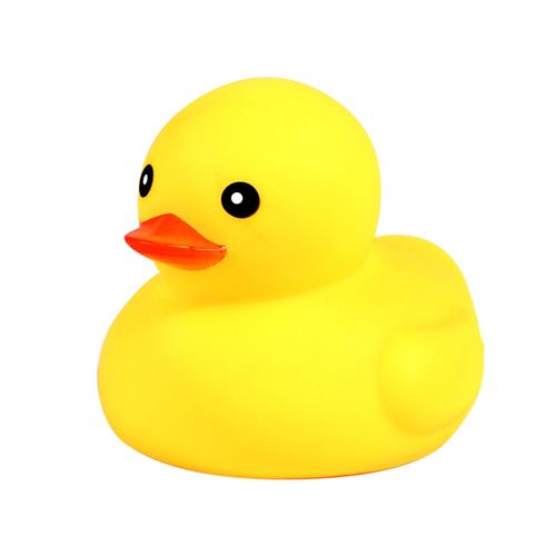 儿童洗澡玩具小鸭子宝宝室内戏水安全小黄鸭捏捏叫声婴儿男女孩