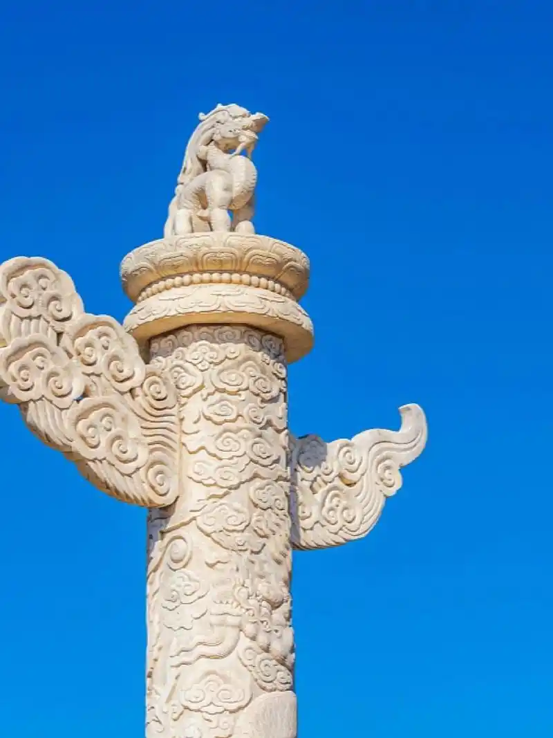 石雕华表|天安门楼前石柱子到底有什么作用?