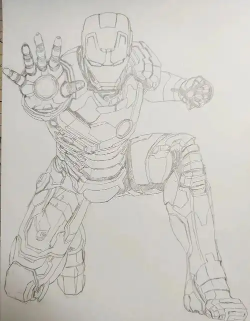 必须画好#头像  #钢铁侠