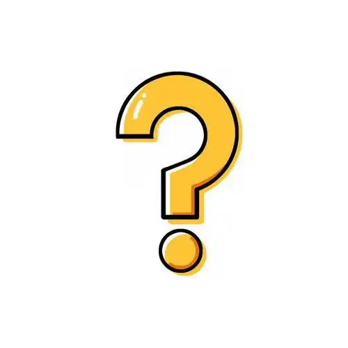 mbe风格黄色问号8790090psd免抠图片素材 装饰素材-第1张