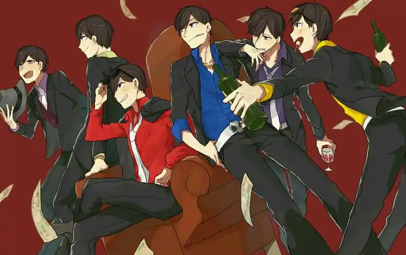 71沐湷搬运71二次元 动漫 阿松 男 帅气 杀… - 堆糖,美图壁纸