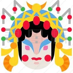 中国戏曲图标3个热门icon图标批量下载-有svg,png,eps格式-寻图标