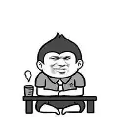 金馆长桌子坐着杯子斜眼gif动图_动态图_表情包下载_soogif