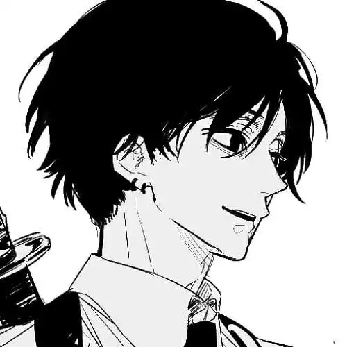 动漫头像丨日系漫画风黑白动漫头像