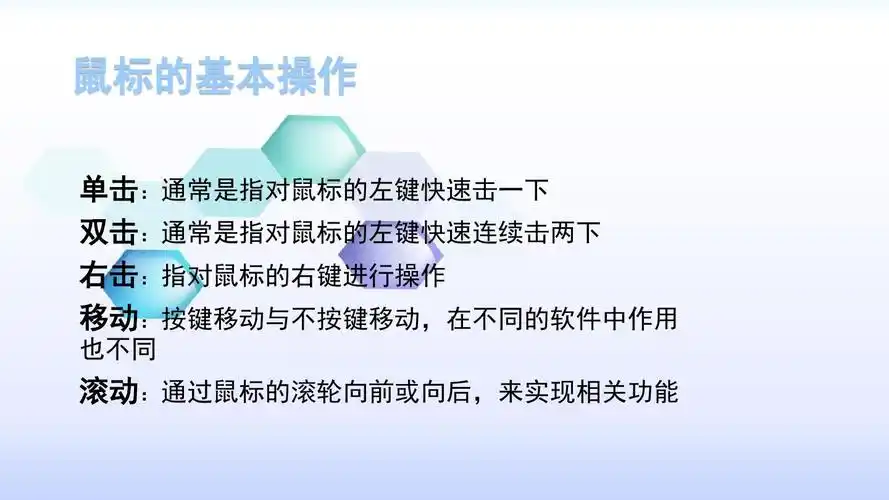 鼠标的基本操作.ppt