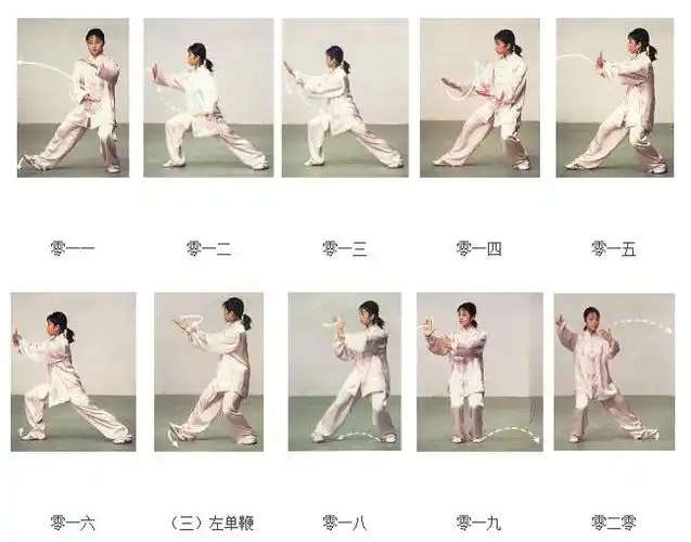 国标四十二式太极拳竞赛套路及动作图解