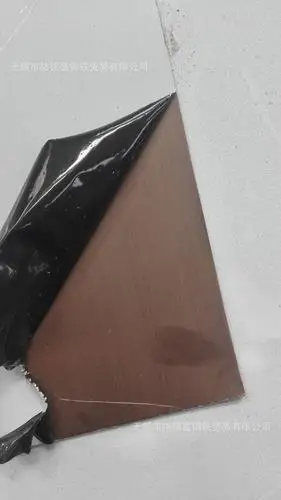 玫瑰金304不锈钢板玫瑰金不锈钢板304拉丝玫瑰金镜面不锈钢