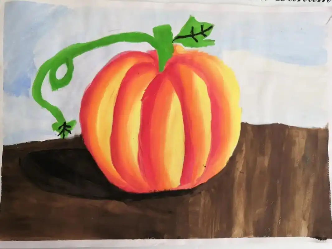 小朋友的水彩画