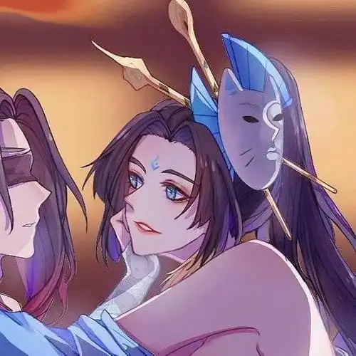 王者荣耀情侣头像 橘右京修罗,不知火舞魅语