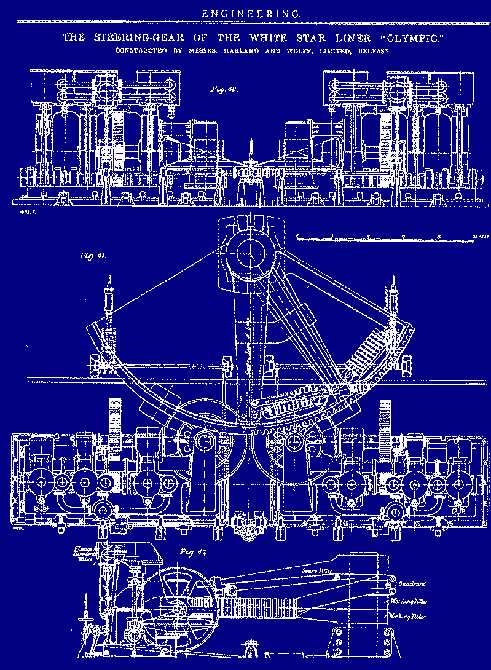 "泰坦尼克"号设计图