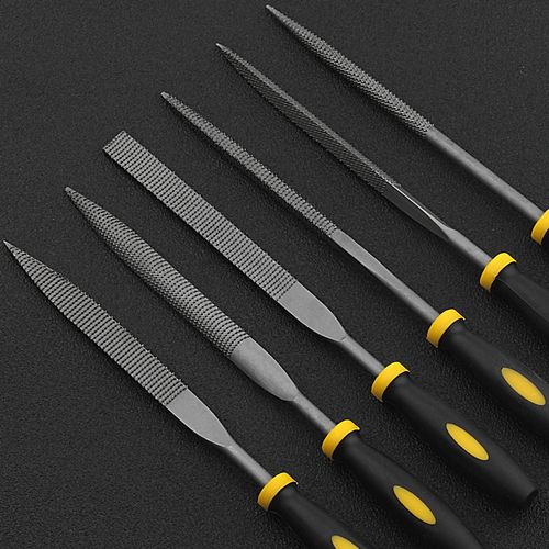 阡齐6件套什锦木锉整形木锉红木锉刀木雕细齿硬木锉木工锉刀