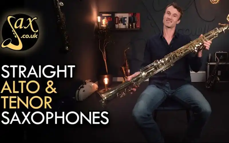 萨克斯中音和次中音直管萨克斯straightaltotenorsaxophones