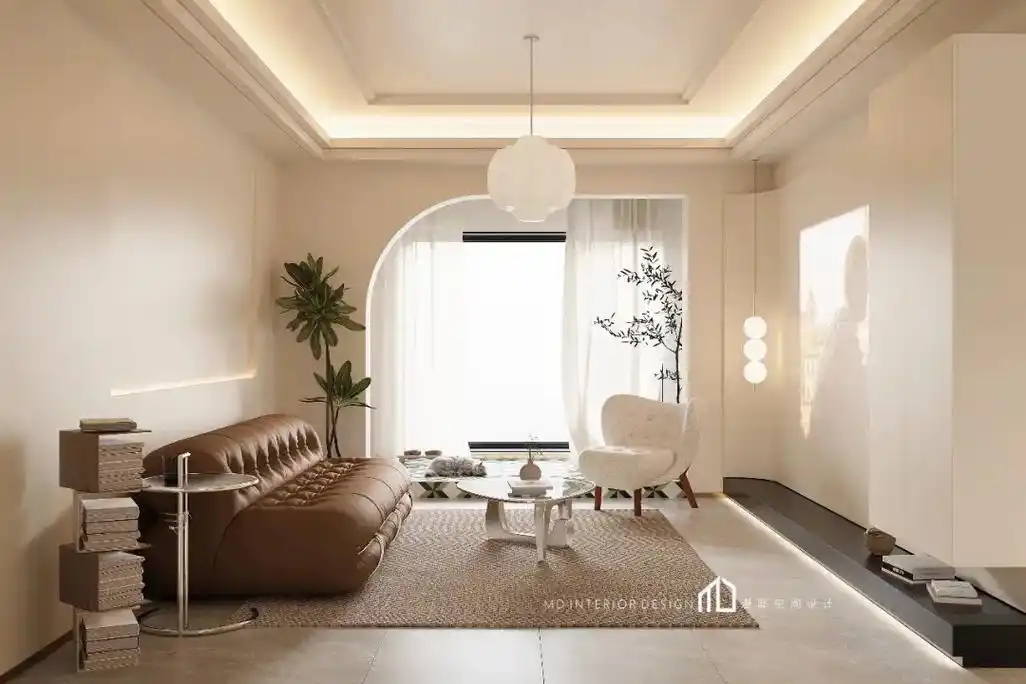 复古文艺奶油风精装房改造后|漫邸新作#复古文艺装修 #复古风 - 抖音