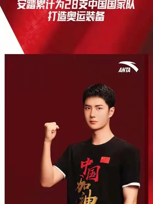 王一博同款安踏t恤衫