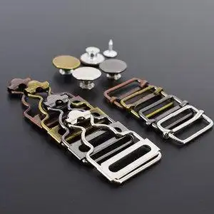 挂扣衣服裤勾金属纽扣裤勾裤勾裤子挂钩隐形搭扣暗扣对勾扣裤钩挂扣