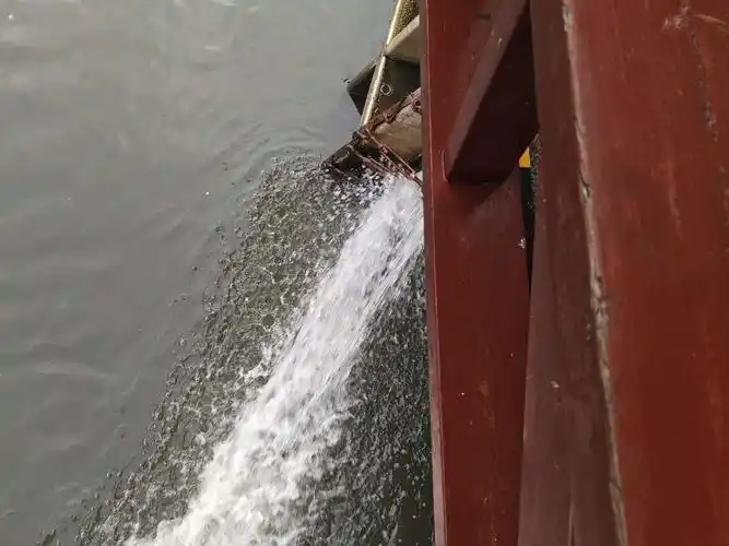 2020年10月14日美舍河溢流情况