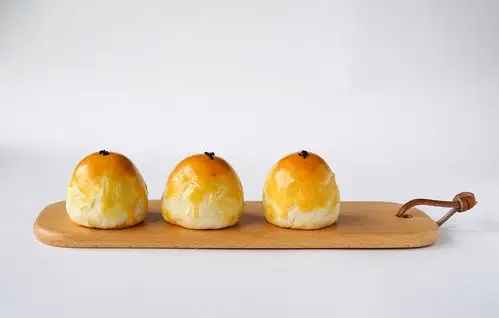 美食摄影 蛋黄酥