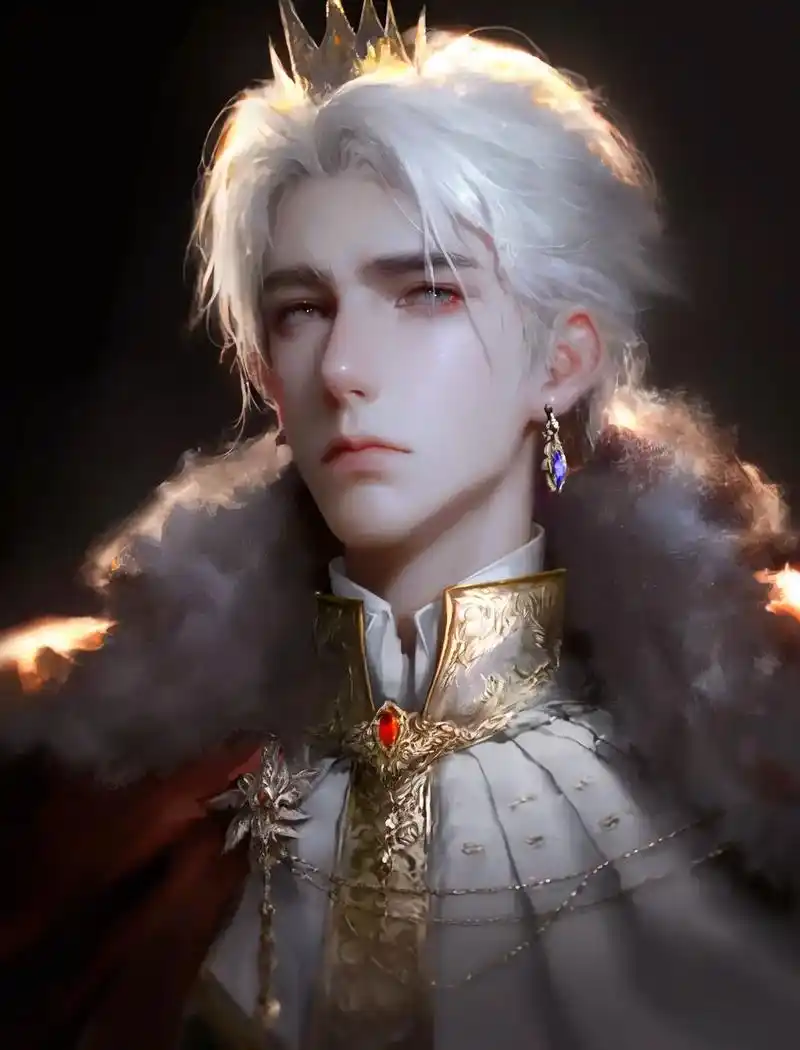 帅气,王子,秀气.#欧美 #高冷 #原画#男头 - 抖音