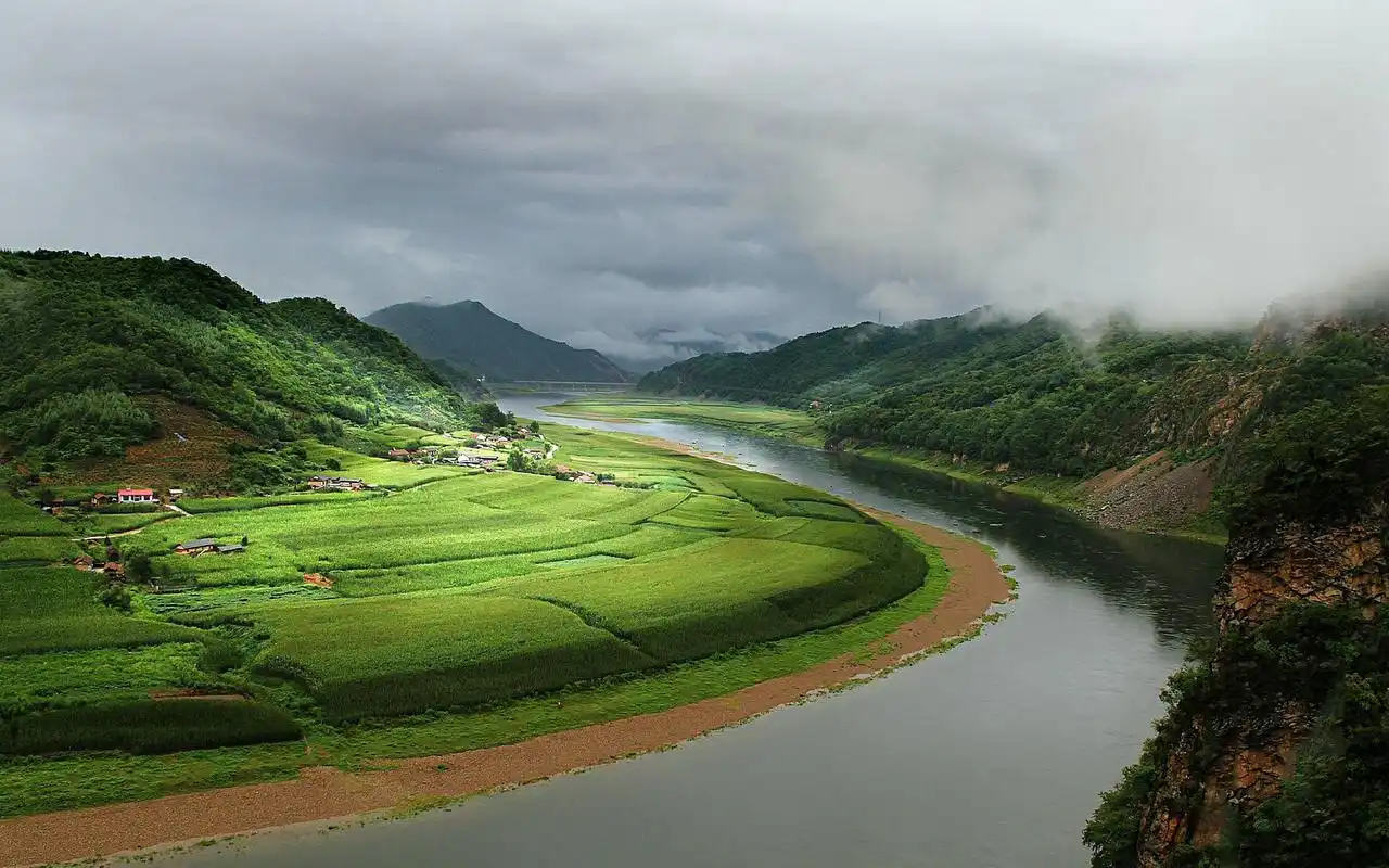 乡村高清优美自然风光图片桌面壁纸