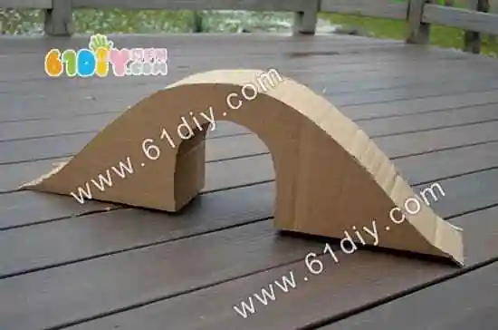 硬纸板手工桥