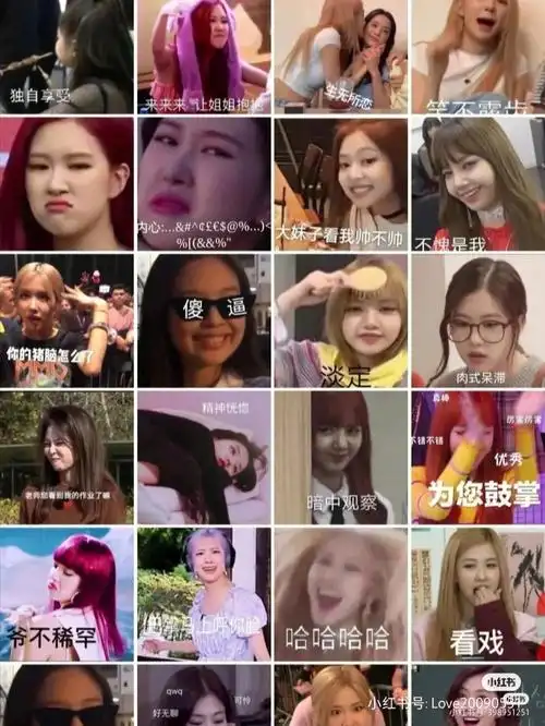 blackpink表情包
