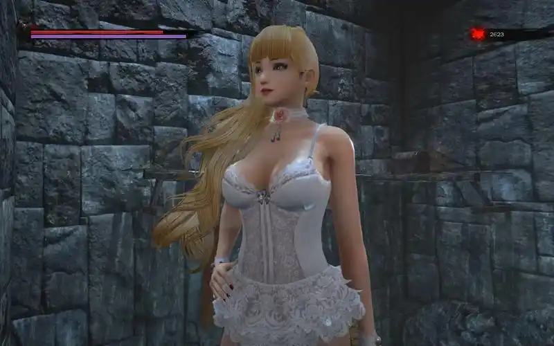 《嗜血印》白色蕾丝装mod