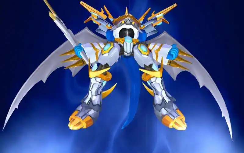 帝皇龙甲兽圣骑士形态x(姿态调整)