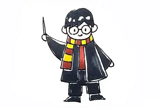 哈利波特简笔画海格